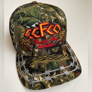 NWOT Filson Adjustable Logger Cap, Green Camo Any Weather, One Size